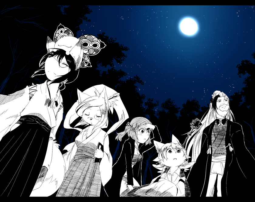 【PFNW】闇夜を進む【月光樹海】 KURO