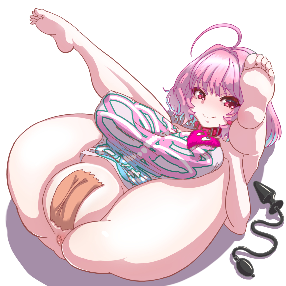 アナルバルーン 夢見りあむちゃんにアナルバルーンを入れて引き抜いてみた | やぶ(拡張絵師)