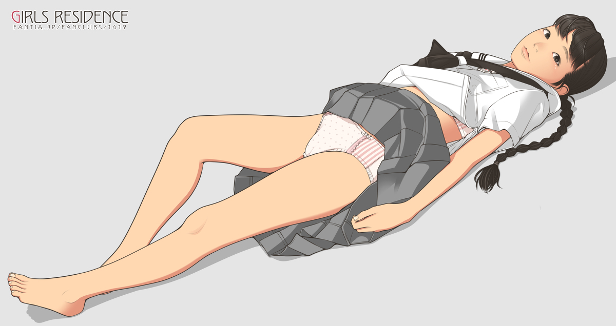 girls residence fantia伸長に関する考察　ﾋﾟｸｼﾌﾞ 夏服中学生さんシリーズ | 伸長に関する考察/新島守