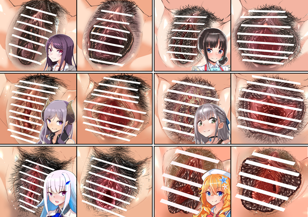 おまんこ　比較 おま〇こ図鑑 その3 | ケイボウ