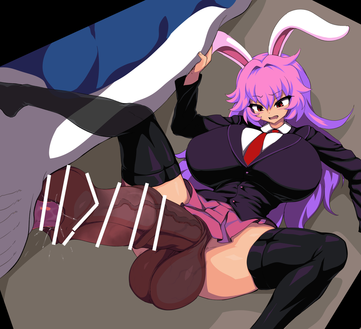 馬チンポ 馬チンポふたなり鈴仙＋尿道ファック | JADF@jadf_