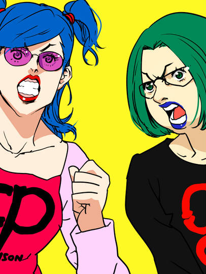 GOLDEN EGGS リサとレベッカ KURO